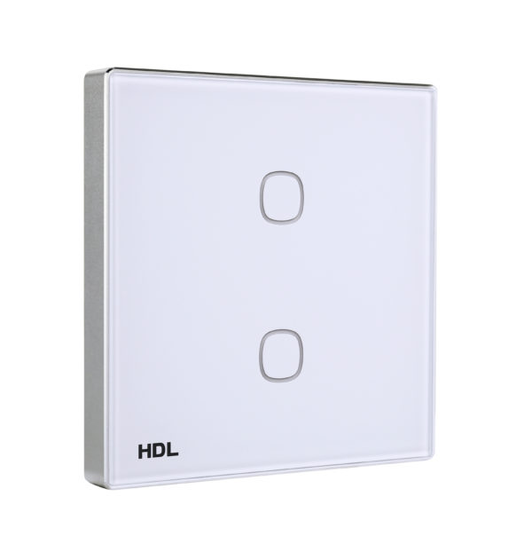 iTouch bryter med 2 knapper Hvit - Bilde 4