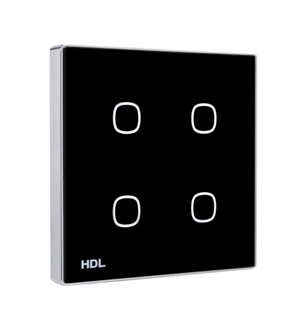 iTouch bryter med 4 knapper Sort - Bilde 6