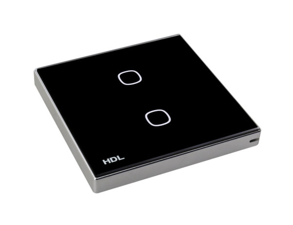 iTouch bryter med 2 knapper Sort - Bilde 7