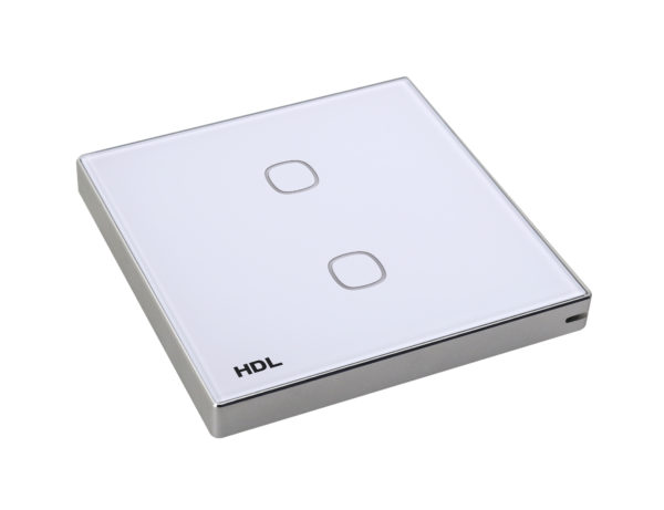 iTouch bryter med 2 knapper Hvit - Bilde 7