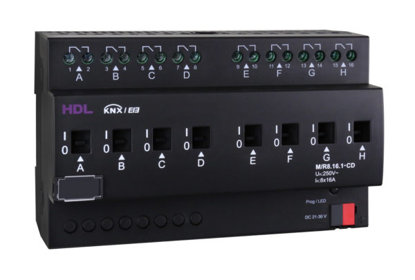 KNX 8 Kanals 16A Energistyringsrele - Bilde 5
