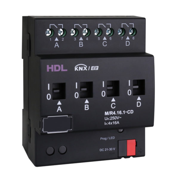 KNX 4 Kanals 16A Energistyringsrele - Bilde 2
