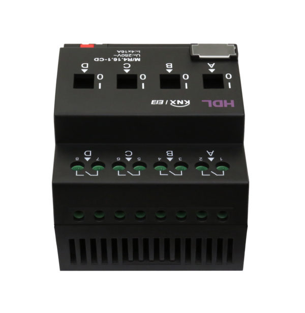 KNX 4 Kanals 16A Energistyringsrele - Bilde 6