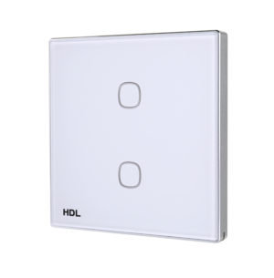 KNX iTouch bryter med 2 knapper