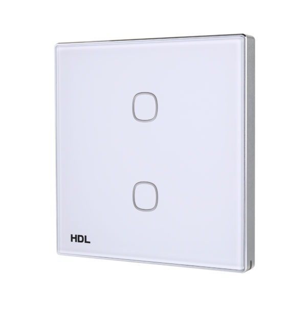 KNX iTouch bryter med 2 knapper