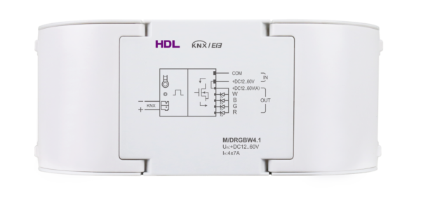 KNX 4 Kanals 7A RGBW Driver - Bilde 3