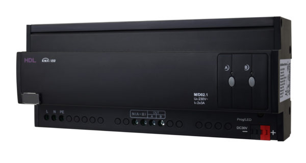 KNX 2 Kanals 3A Universelldimmer