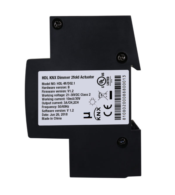 KNX 2 Kanals 3A Universelldimmer - Bilde 5