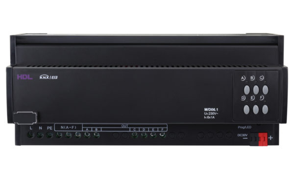 KNX 6 Kanals 1A Universelldimmer - Bilde 2