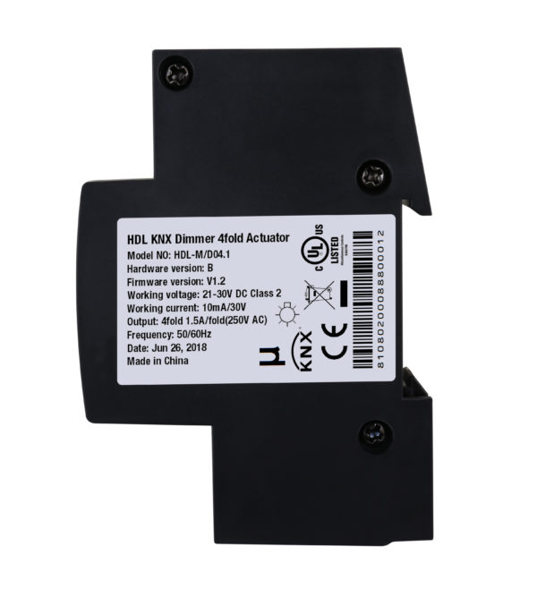 KNX 4 Kanals 1,5A Universelldimmer - Bilde 3