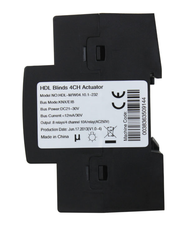 KNX 4 Kanals 10A Gardinkontroller - Bilde 4