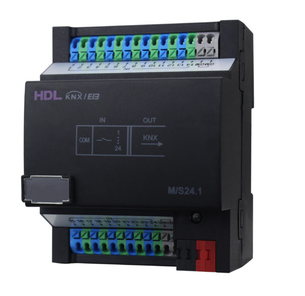 KNX 24 Kanals Binær Inngangsmodul