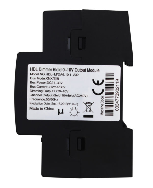 KNX 6 Kanals 10A Ballast Dimmer Kontroller - Bilde 4
