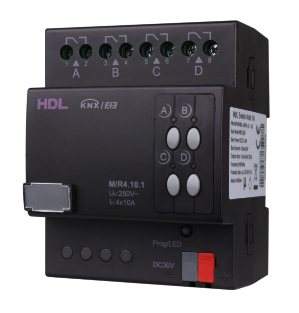 KNX 4 Kanals 10A Rele