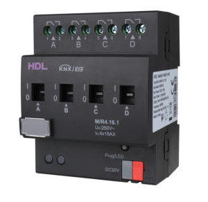 KNX 4 Kanals 16A Rele