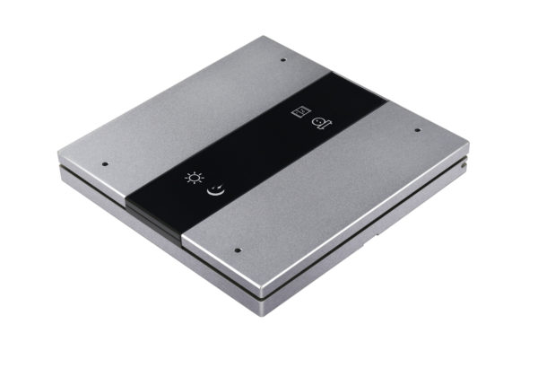 KNX Granite Bryter med 4 knapper Space Grey - Bilde 5