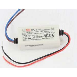 Strømforsyning 8W, 24V DC