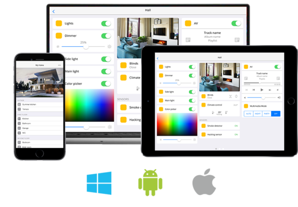KNX Home Server & i3 KNX APP - Bilde 3