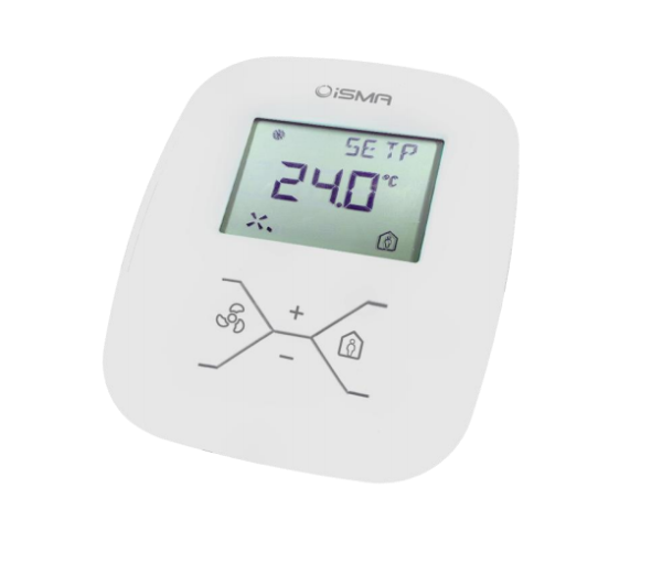 iSMA Modbus Veggpanel med innebygd temperatur, CO2 og fuktsensor - Bilde 2