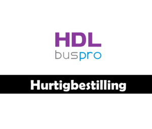 HDL Buspro hurtigbestillingen