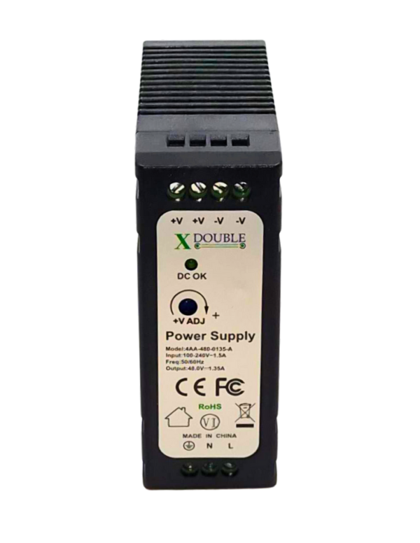 PoE Strømforsyning DIN 60W 48V - Bilde 2