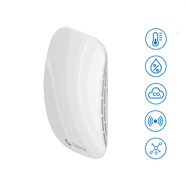 Optergy Air - Trådløs BACnet luftsensor med TVOC og CO2