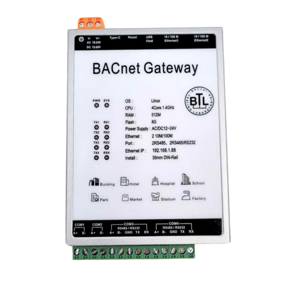 BACnet IP Gateway 1024 punkter - Bilde 2