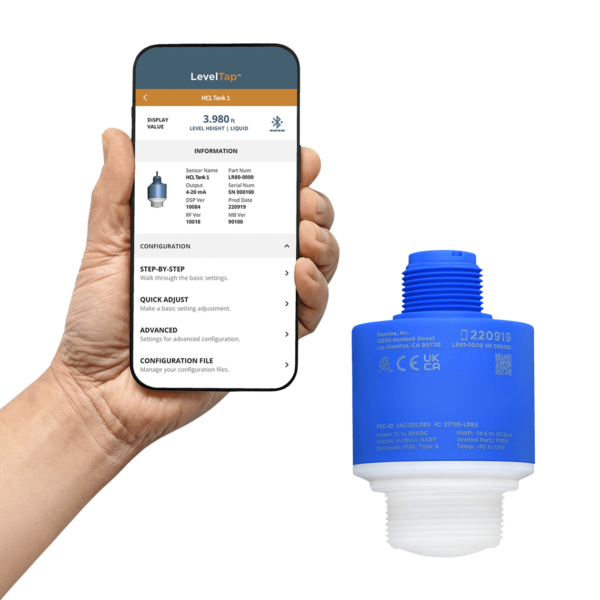 Flowline EchoBeam® LR80 Radar Nivå Sensor NPT - Bilde 4