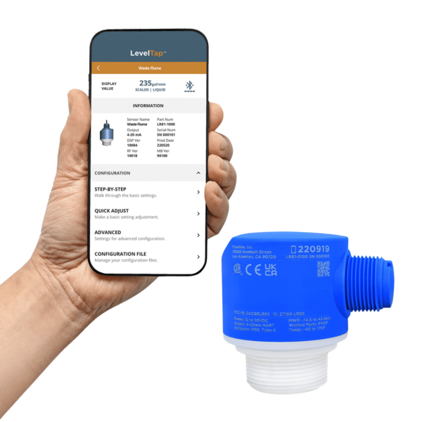 Flowline EchoBeam® LR81 Radar Nivå Sensor - Bilde 4