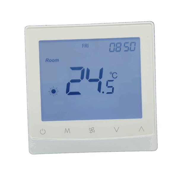 Programmerbar Modbus Touch Termostat, på vegg