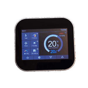 Programmerbar BACnet Touch Termostat, påvegg