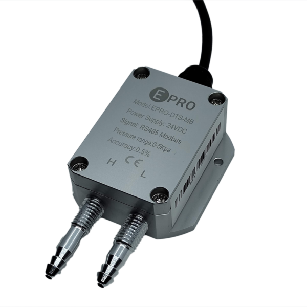 EPRO Industriell differensiell luft-trykksensor, RS485, 0-5KPa - Bilde 2