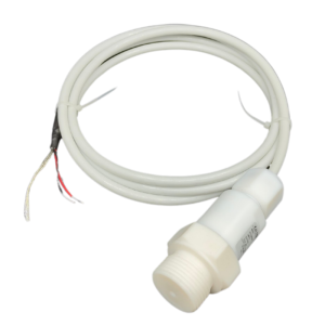 Trykksensor med PVDF kapsling, 10bar, G1", 4-20mA