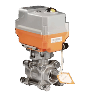 EPRO - 2-Veis kuleventil med Smart modulerende aktuator 20Nm